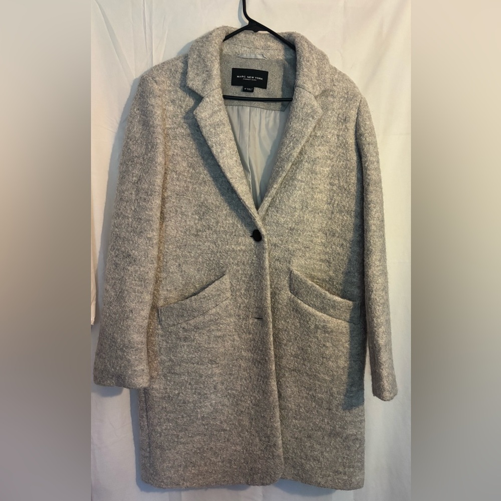 Marc New York Women's Gray Blazer Coat
